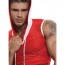 Pump Beach Hood Tanktop Red