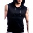 Pump Beach Hood Tanktop Black