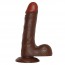 Dildo Real Rapture Brown 8 Inch