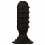 Ribbed Torpedo Buttplug Klein