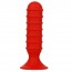 Buttplug_Ribbed_Torpedo_Medium_Rood