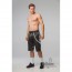 Maskulo Skulla Fetish Windbreaker Shorts - Wit