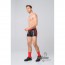 Maskulo Skulla Fetish Leatherette Short - Rood