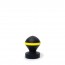FLUO VALVE PLUG - BLACK & YELLOW