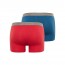 Tom Tailor 2 Pack Cotton Boxershorts Rood en Blauw