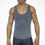 ES Collection Basic Dye Tank Top Navy