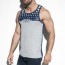ES TS217 Classic Sport Tank Top Heather Grey