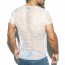 ES Collection Open Mesh T-Shirt - Wit