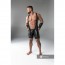 Maskulo Armored Men's Wrestling Singlet - Zwart schuin voor